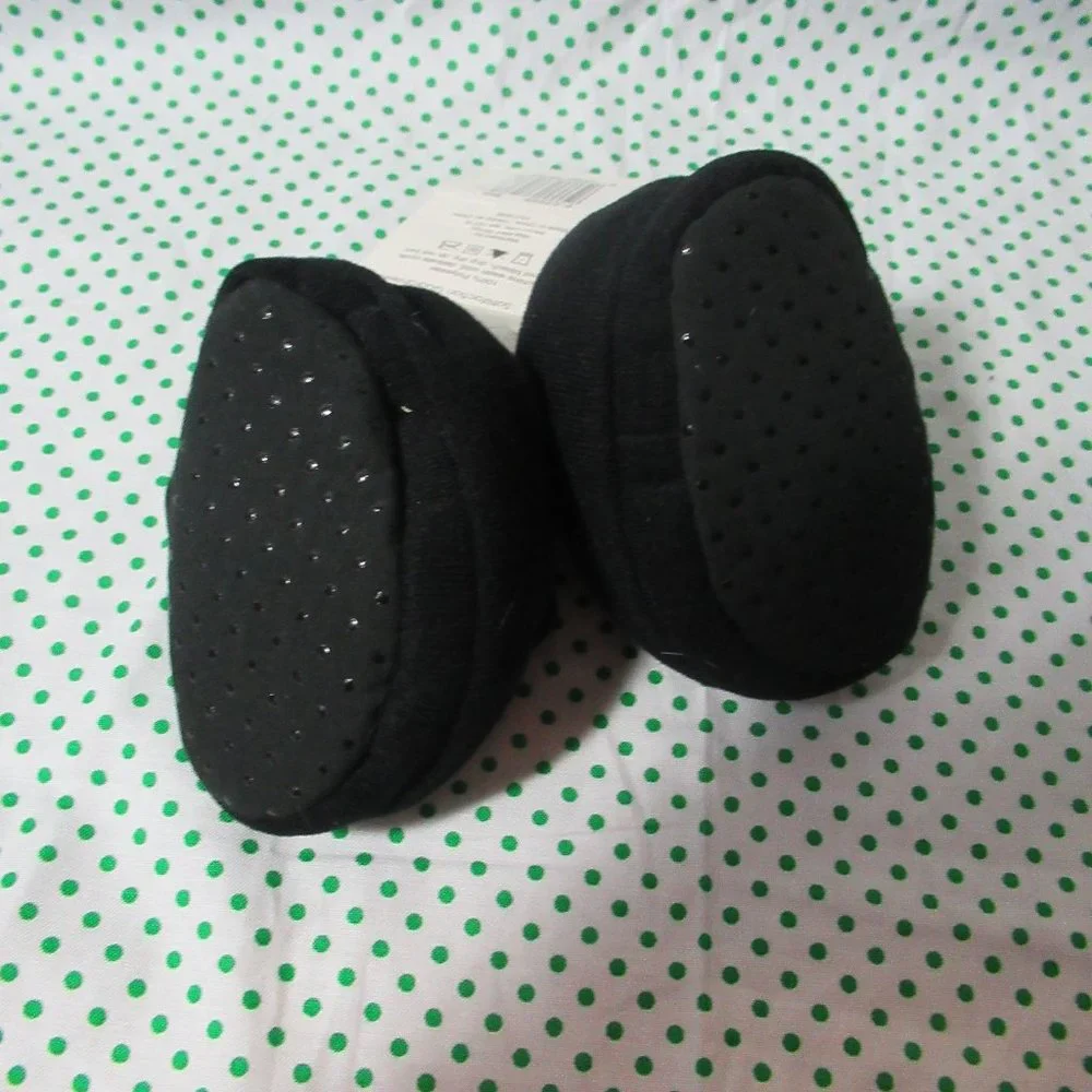 NWT black cat hat with ears and matching black cat slipper 0-3 m - Picture 12 of 13